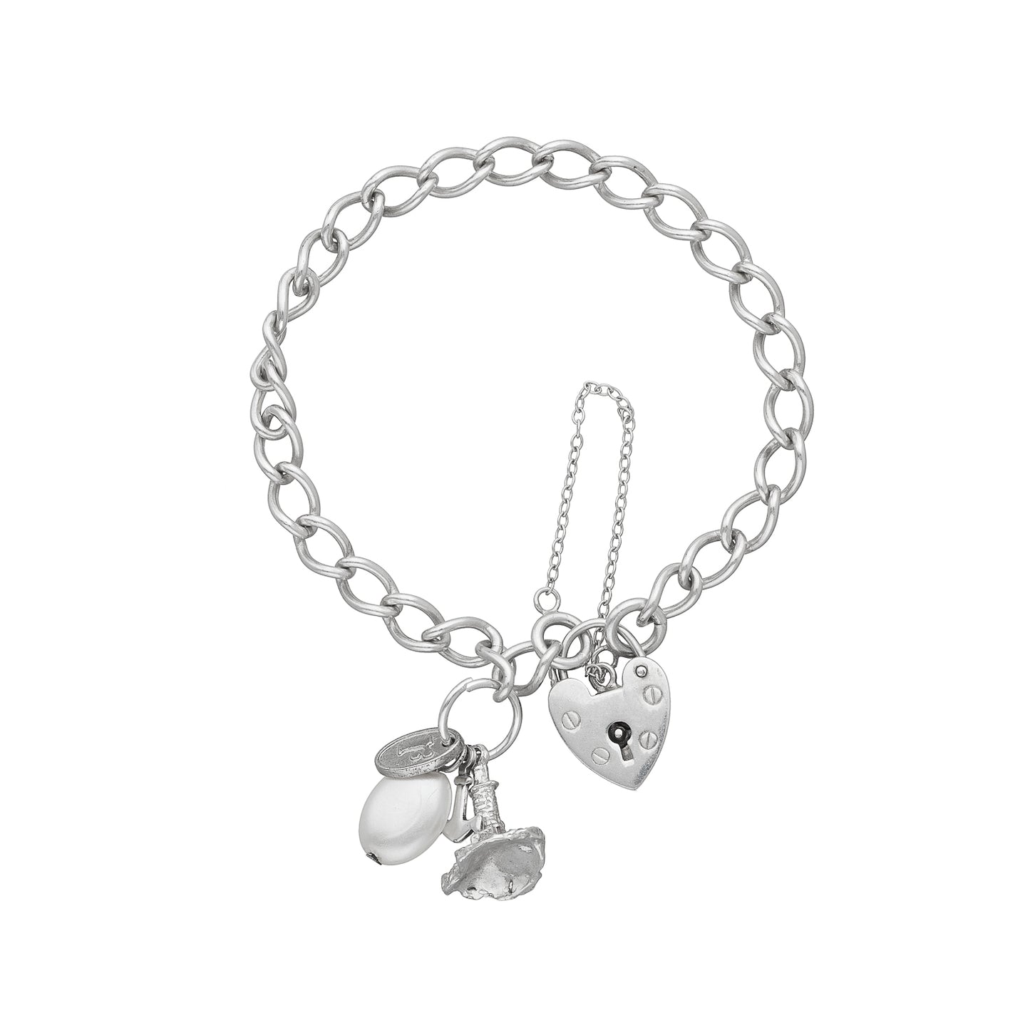 My Love My Light My Anchor Charm Bracelet, meaningful nautical charm jewelry