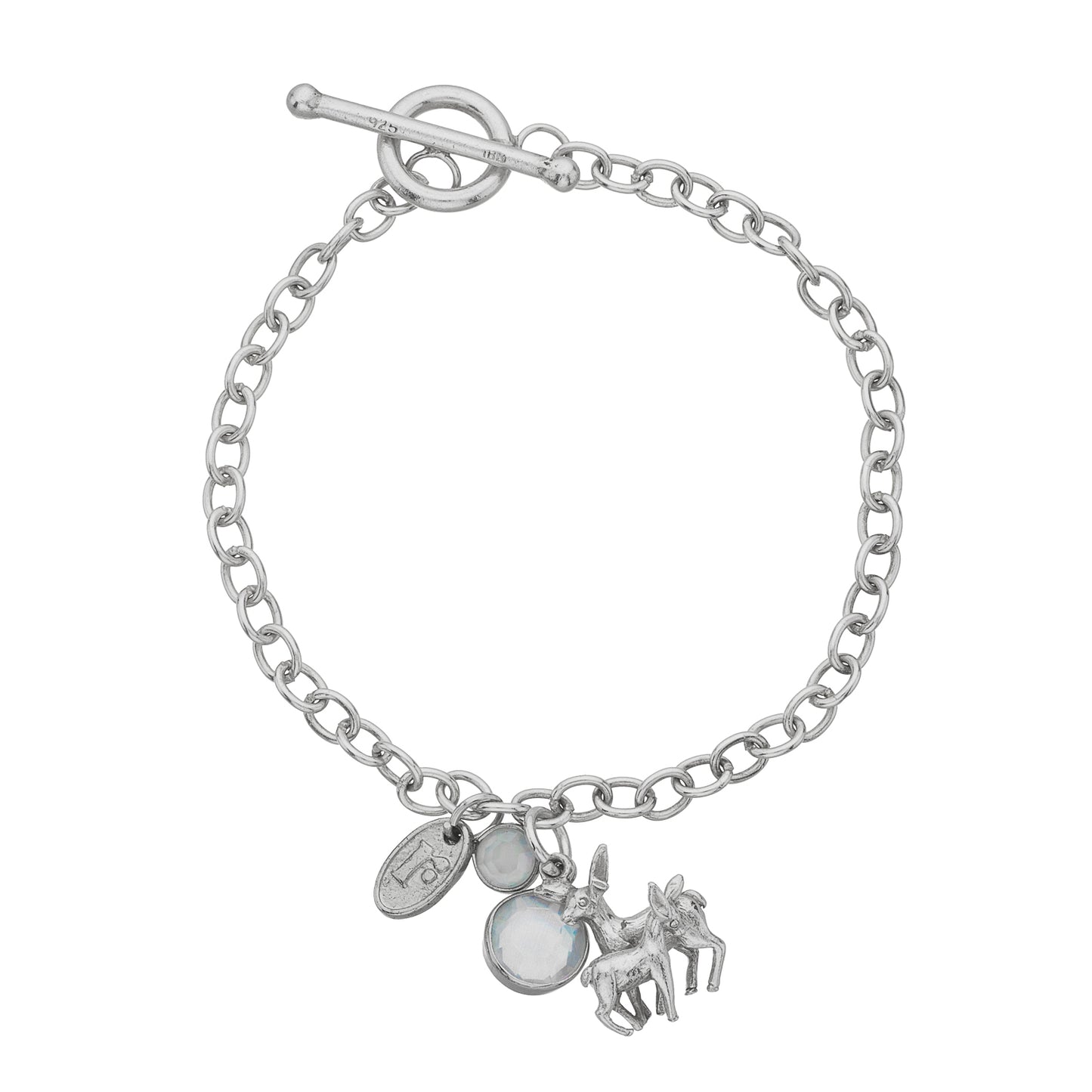 My Deerest Charm Bracelet, sentimental animal-themed charm bracelet