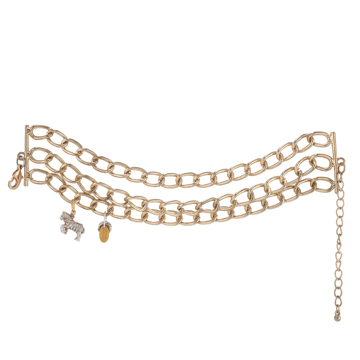 Three Times a Charm Bracelet, lucky charm jewelry