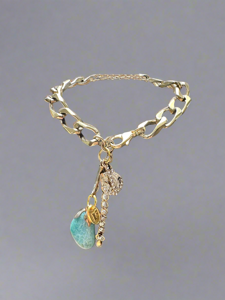 Treasured Chunky Charm Bracelet