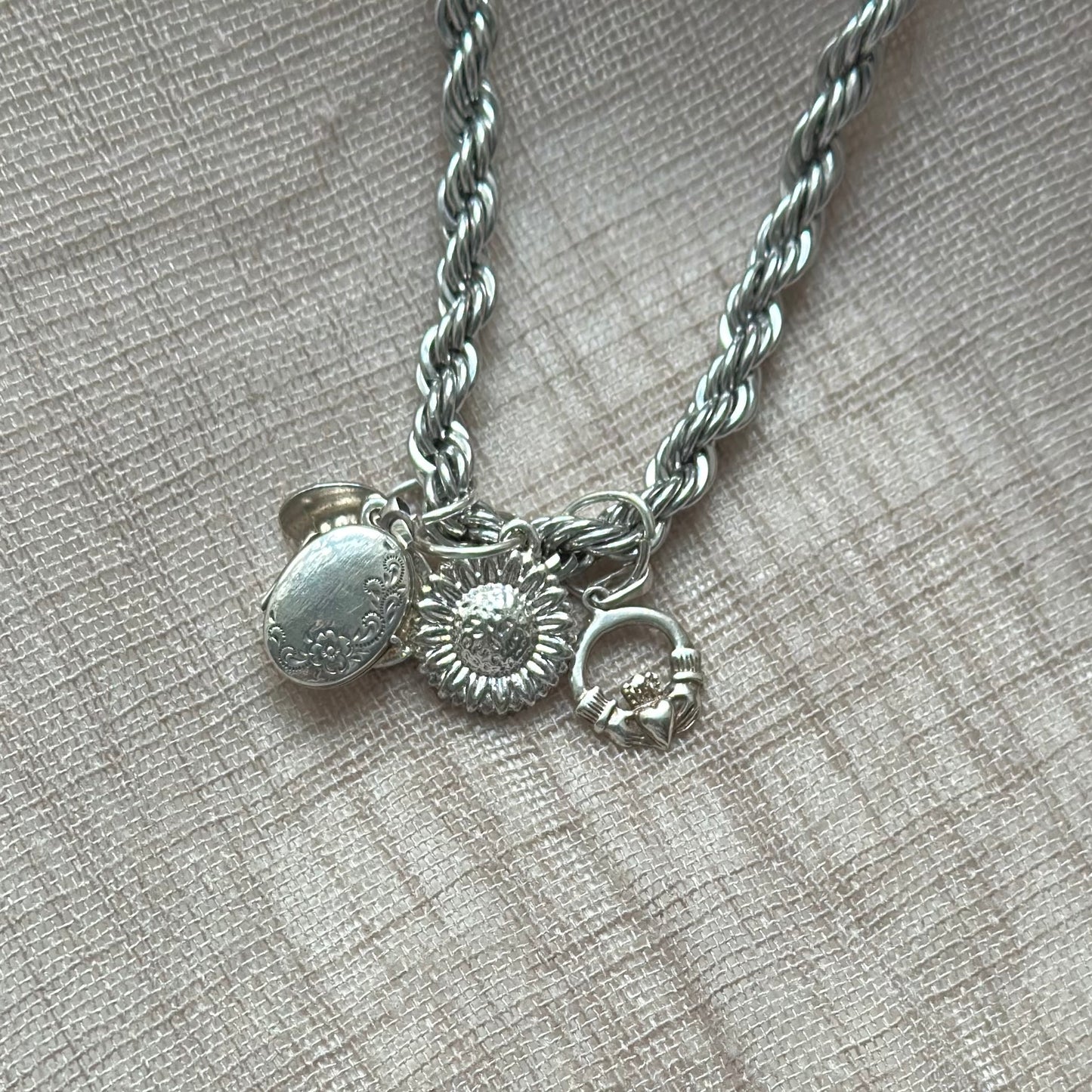 Friendship Love and Loyalty Charm Necklace, perfect gift for friends