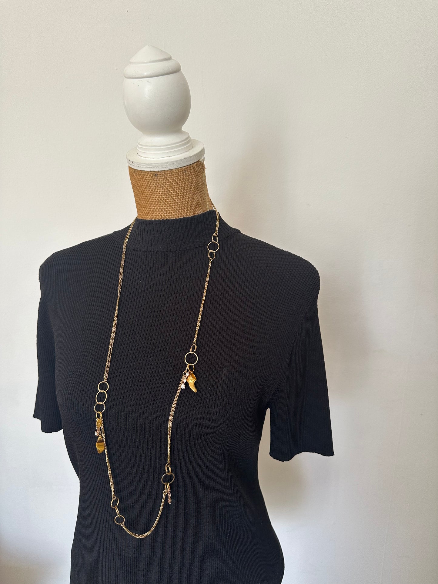 Golden Boot Multi-way Necklace