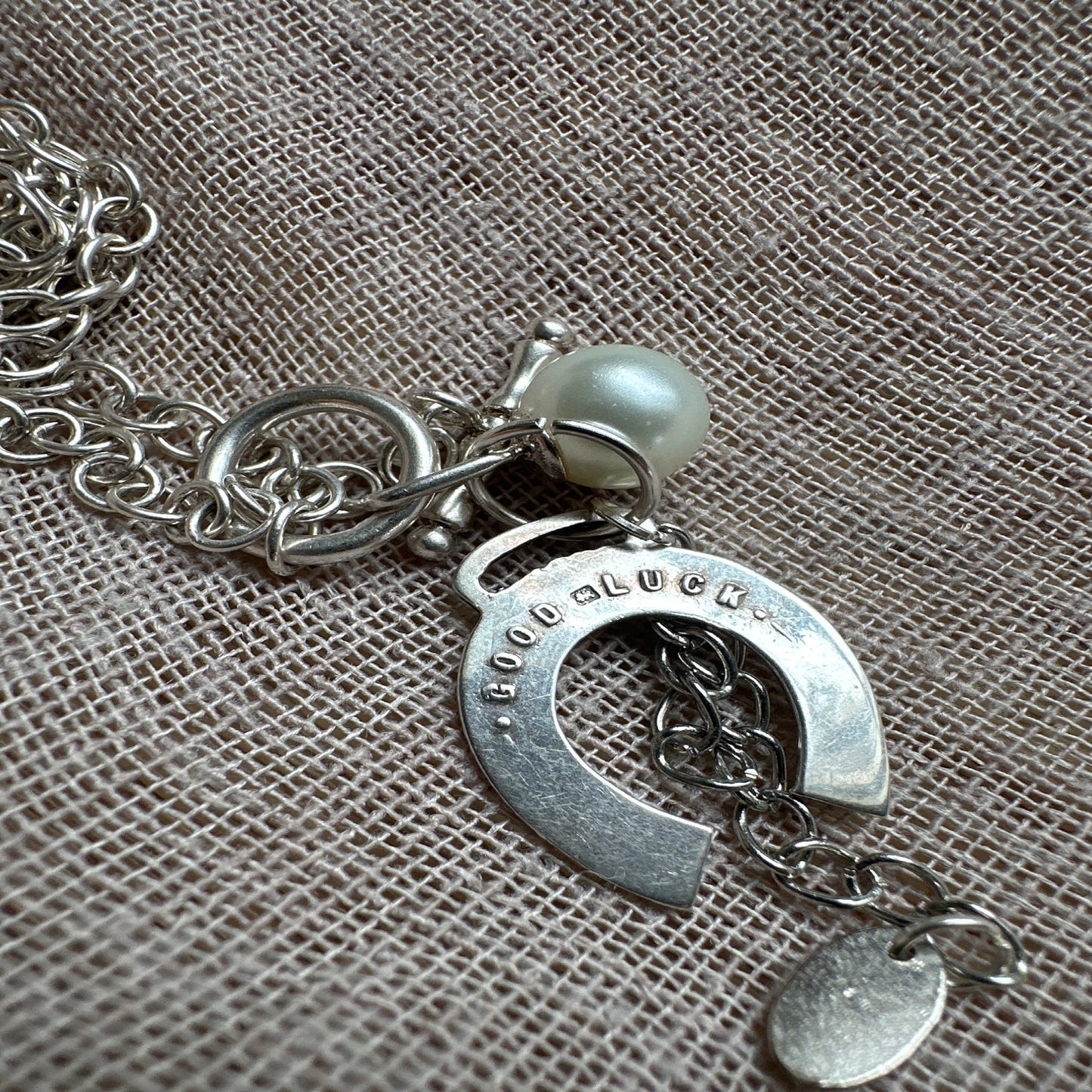 If You Can't be Good be Lucky Charm Necklace