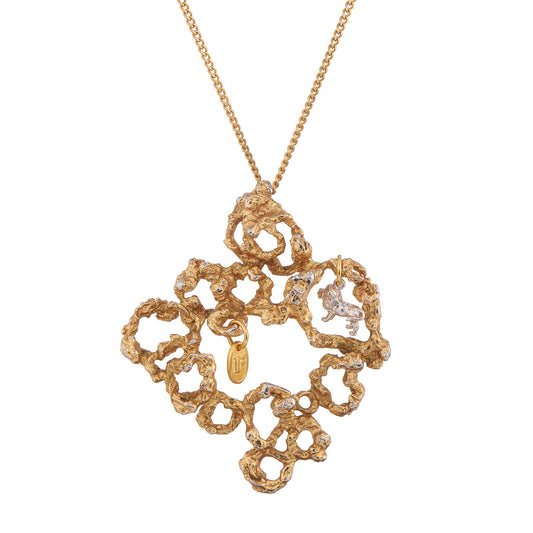 King for a Queen Necklace, romantic statement jewelry