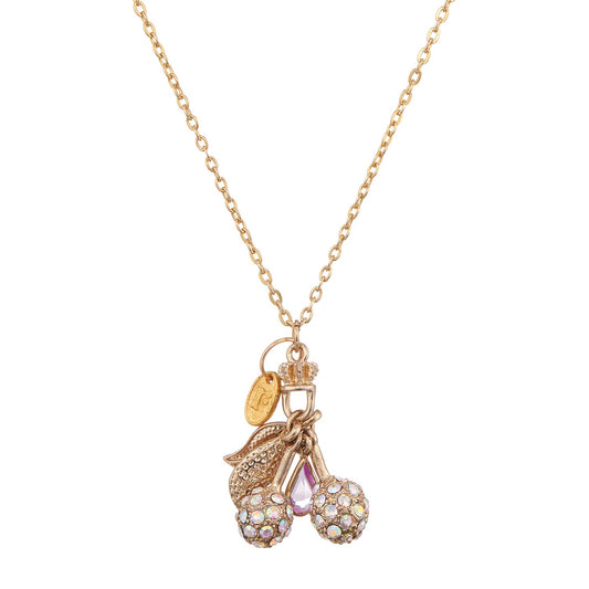 Cherry My Queen Necklace, fun and elegant charm necklace