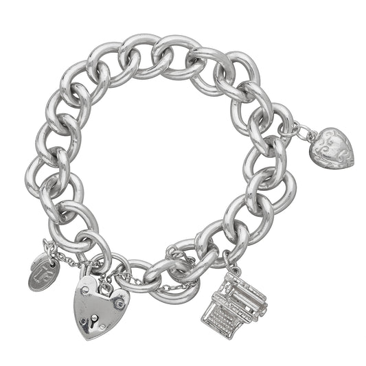 Love Letters Charm Bracelet, romantic charm bracelet