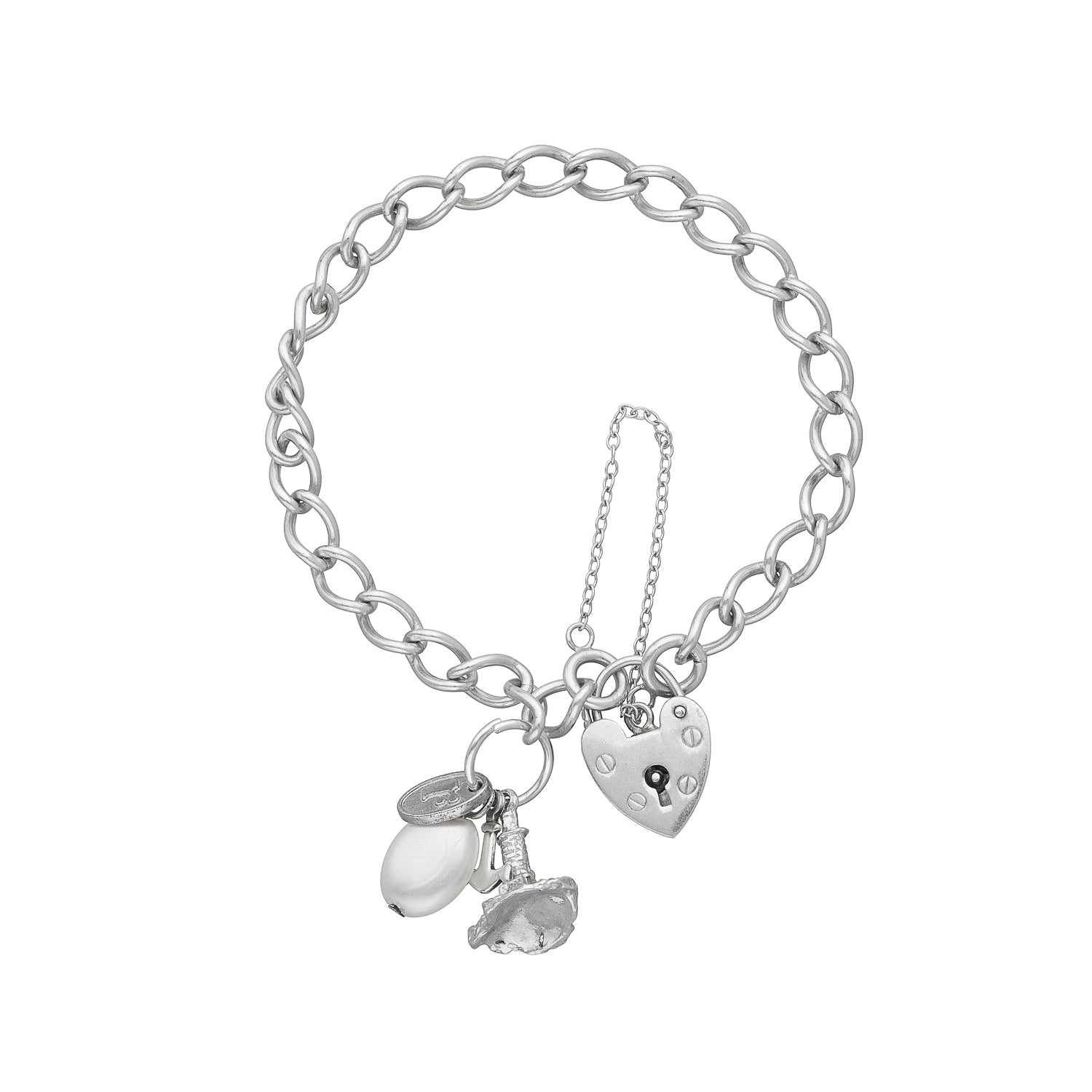 My Love My Light My Anchor Charm Bracelet, meaningful nautical charm jewelry
