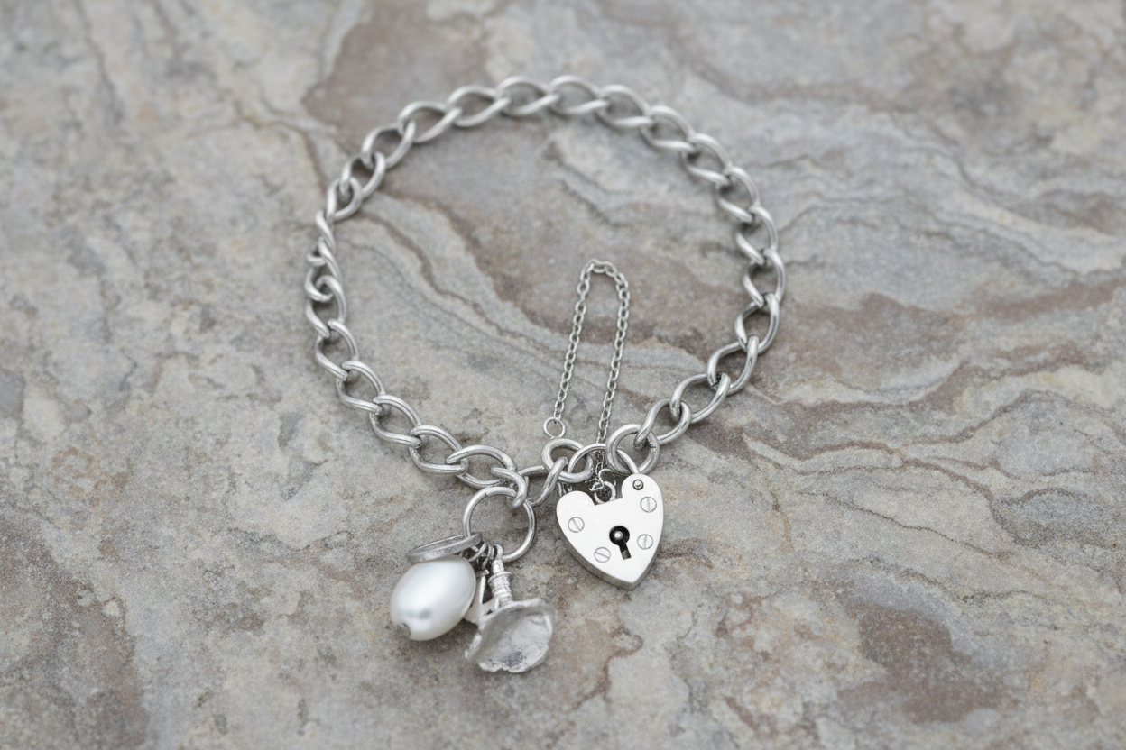 My Love, My Light, My Anchor Charm Bracelet