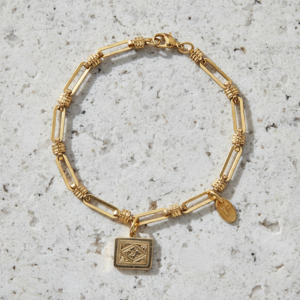 So Golden Charm Bracelet