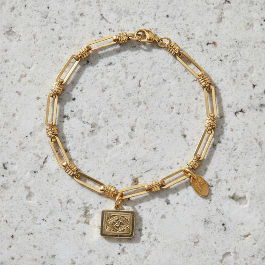 So Golden Charm Bracelet