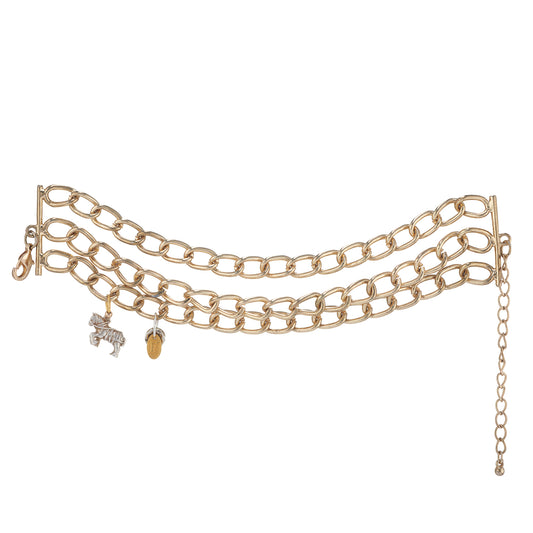Three Times a Charm Bracelet, lucky charm jewelry