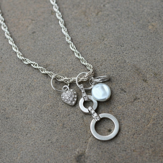 Circle of Love Charm Necklace