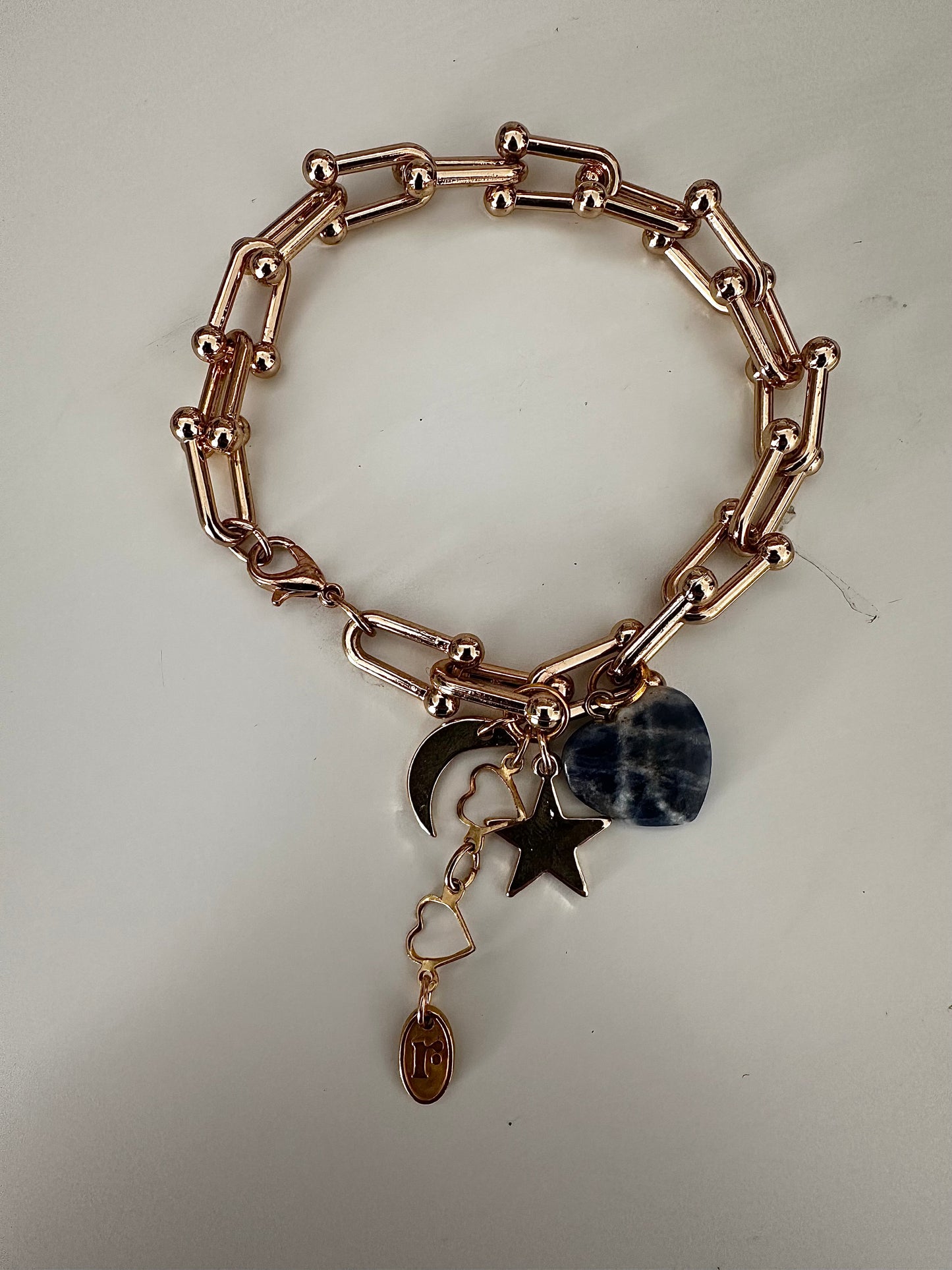 My Sun, Moon and Stars Charm Bracelet
