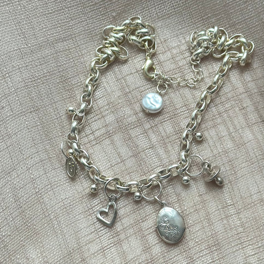 Love Me Baby Charm Necklace, cute and stylish jewelry accessory