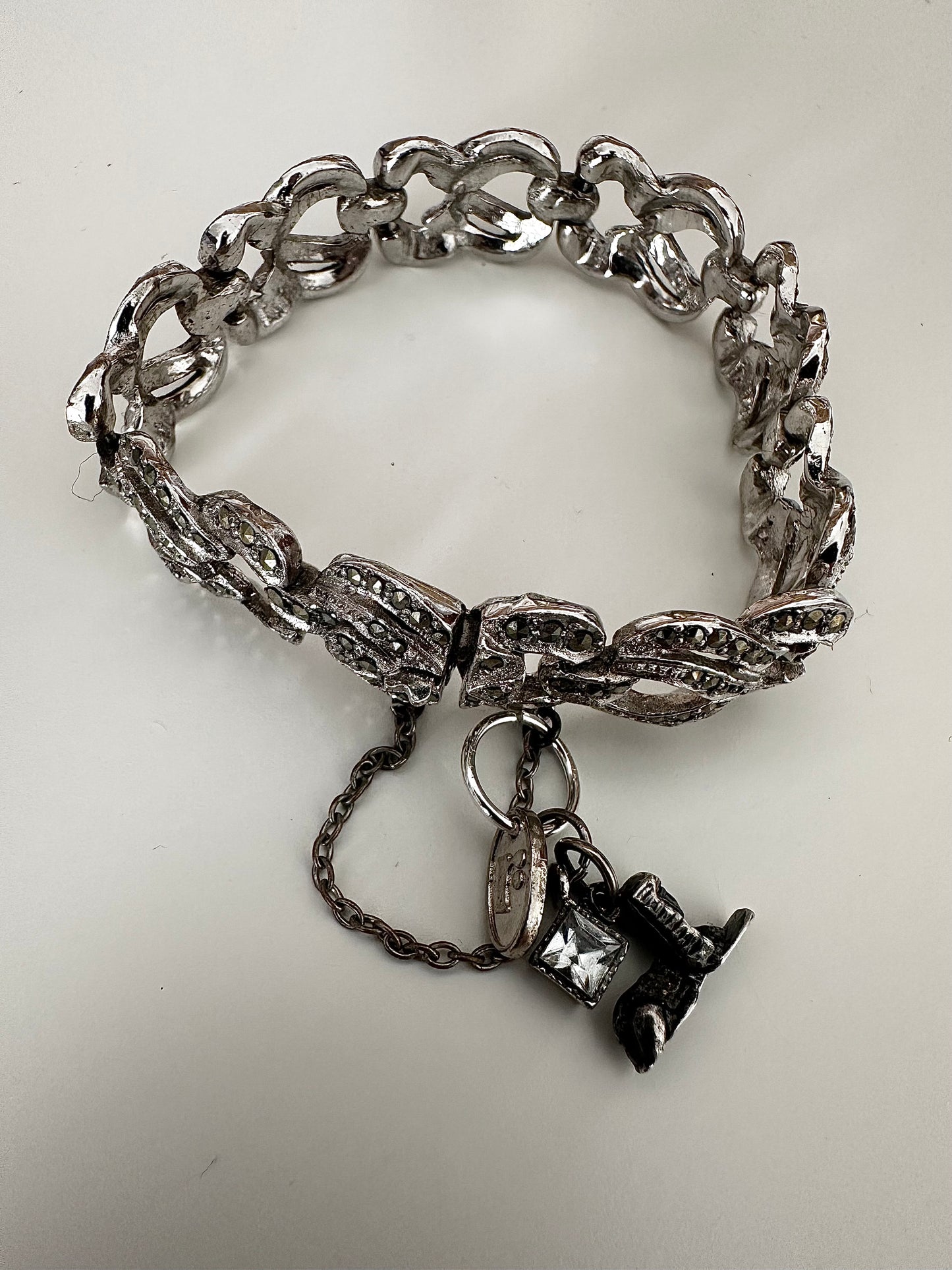 Ashes to Ashes Vintage Charm Bracelet