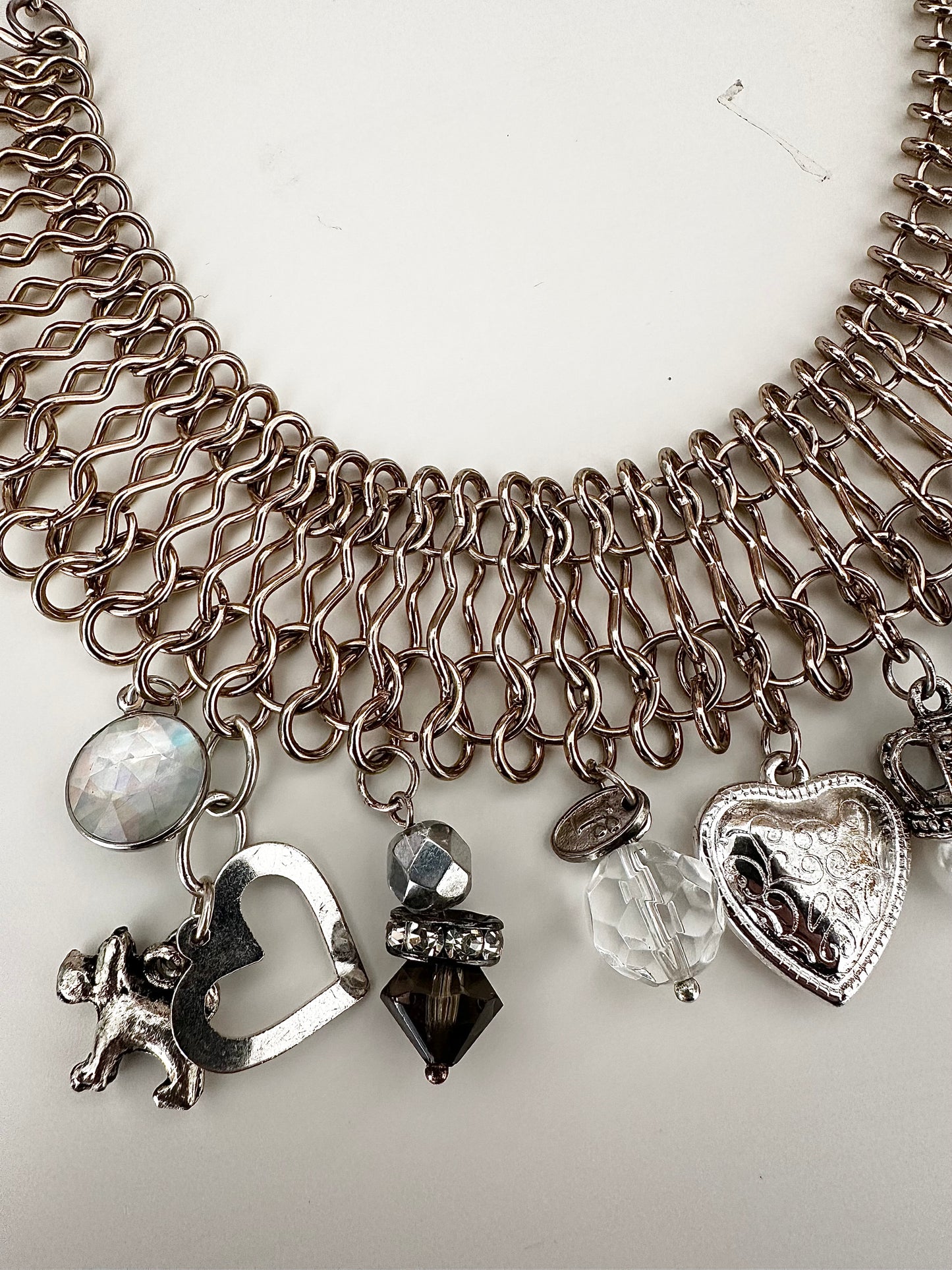 Queen of Hearts Cluster Necklace