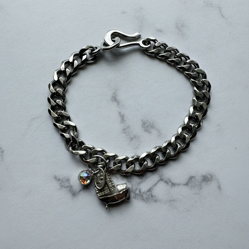 Sail Away Vintage Charm Bracelet
