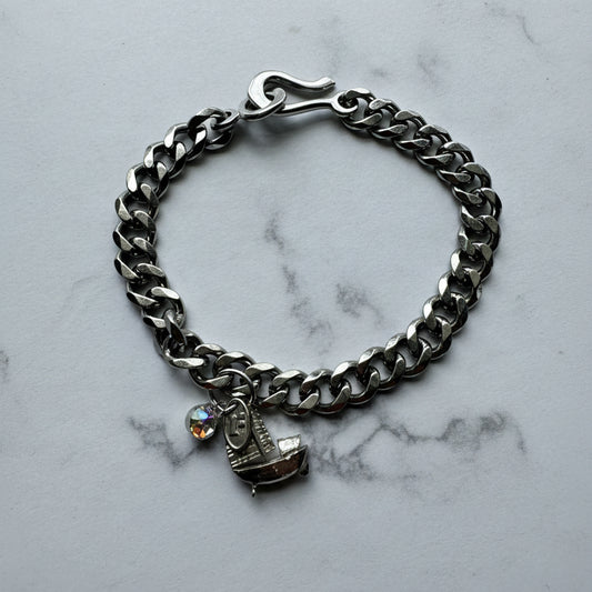 Sail Away Vintage Charm Bracelet