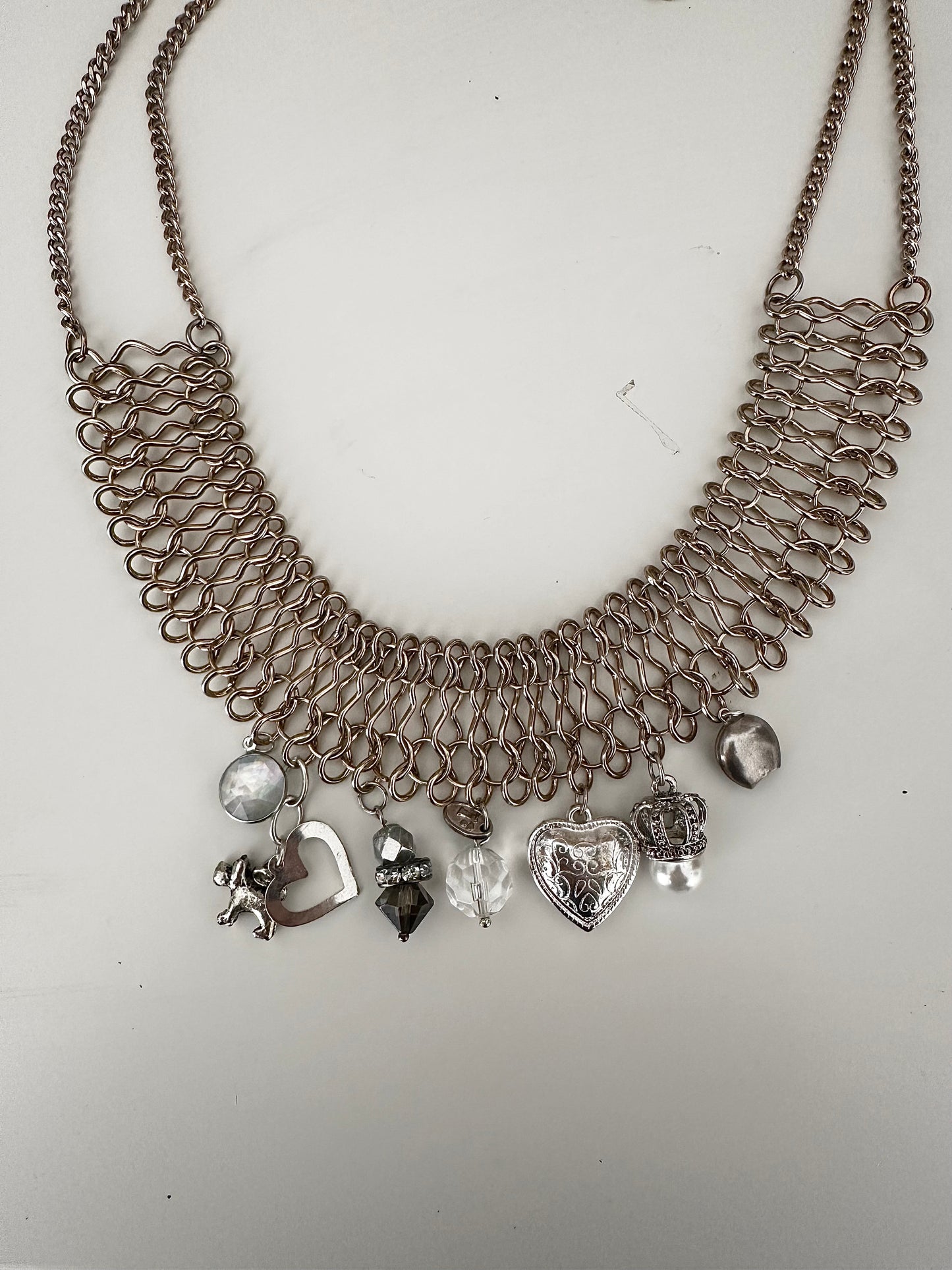 Queen of Hearts Cluster Necklace