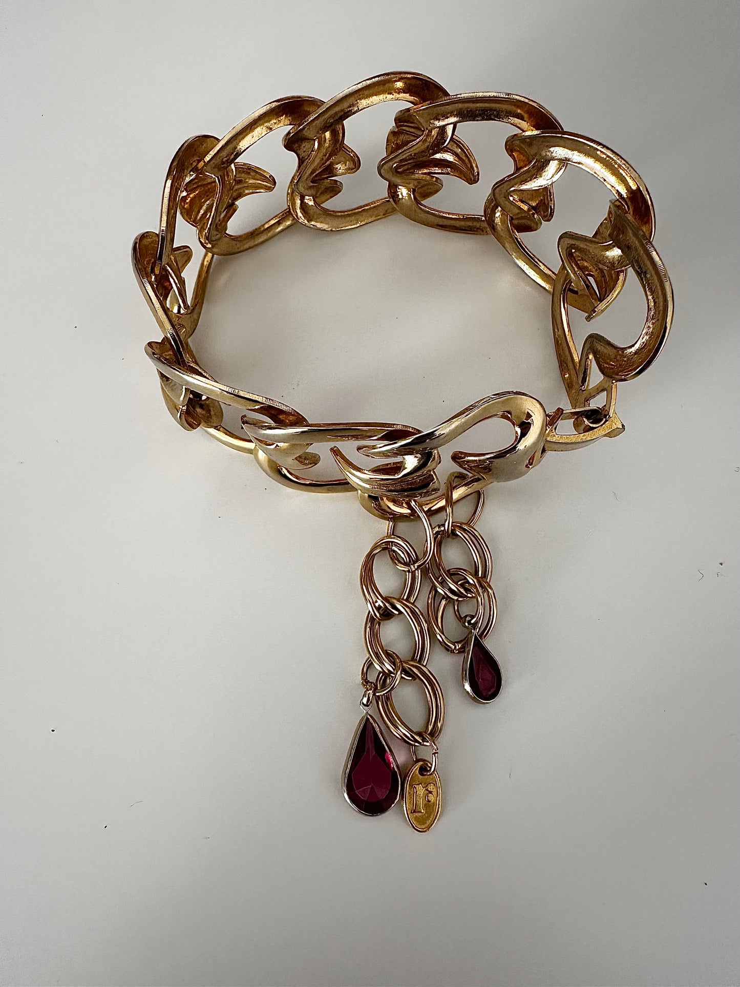 Chunky Link Dangle Bracelet