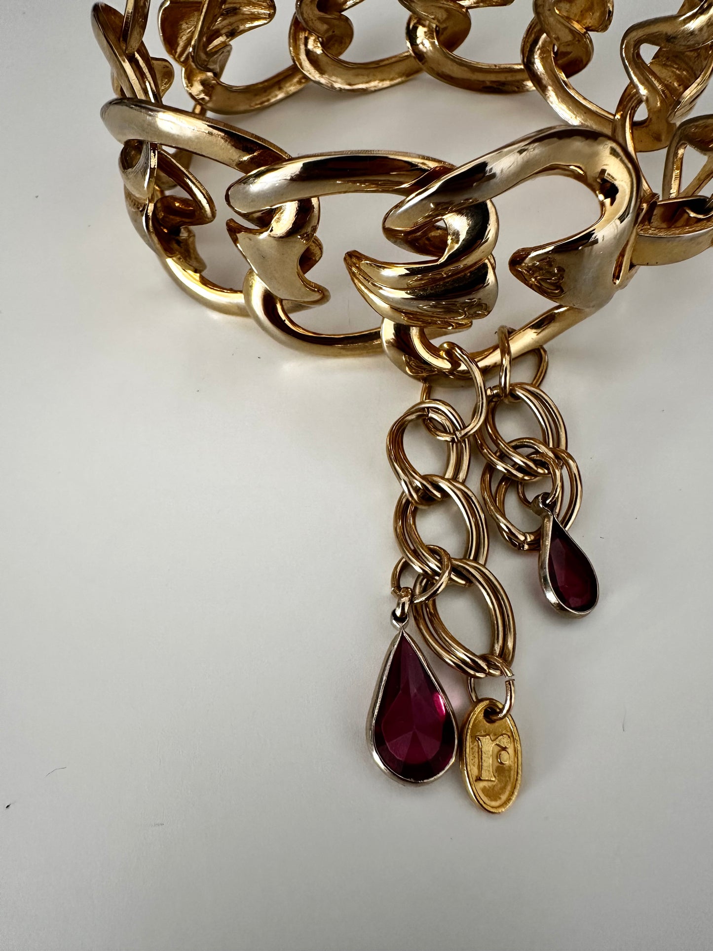 Chunky Link Dangle Bracelet