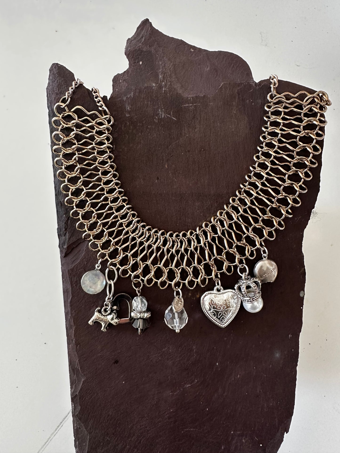 Queen of Hearts Cluster Necklace