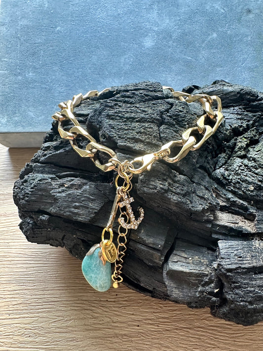 Treasured Chunky Charm Bracelet