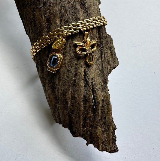 Little Petal Vintage Charm Bracelet