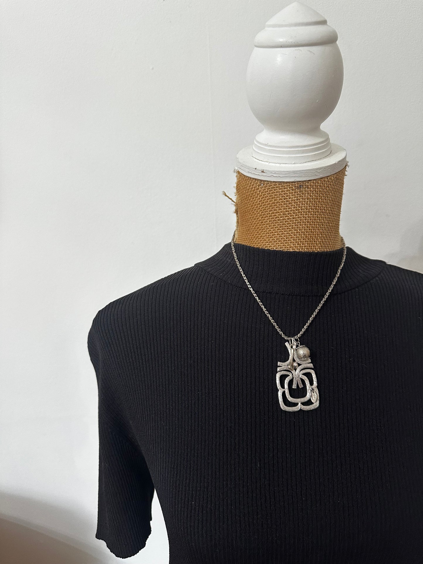 Statement Vintage Charm Necklace