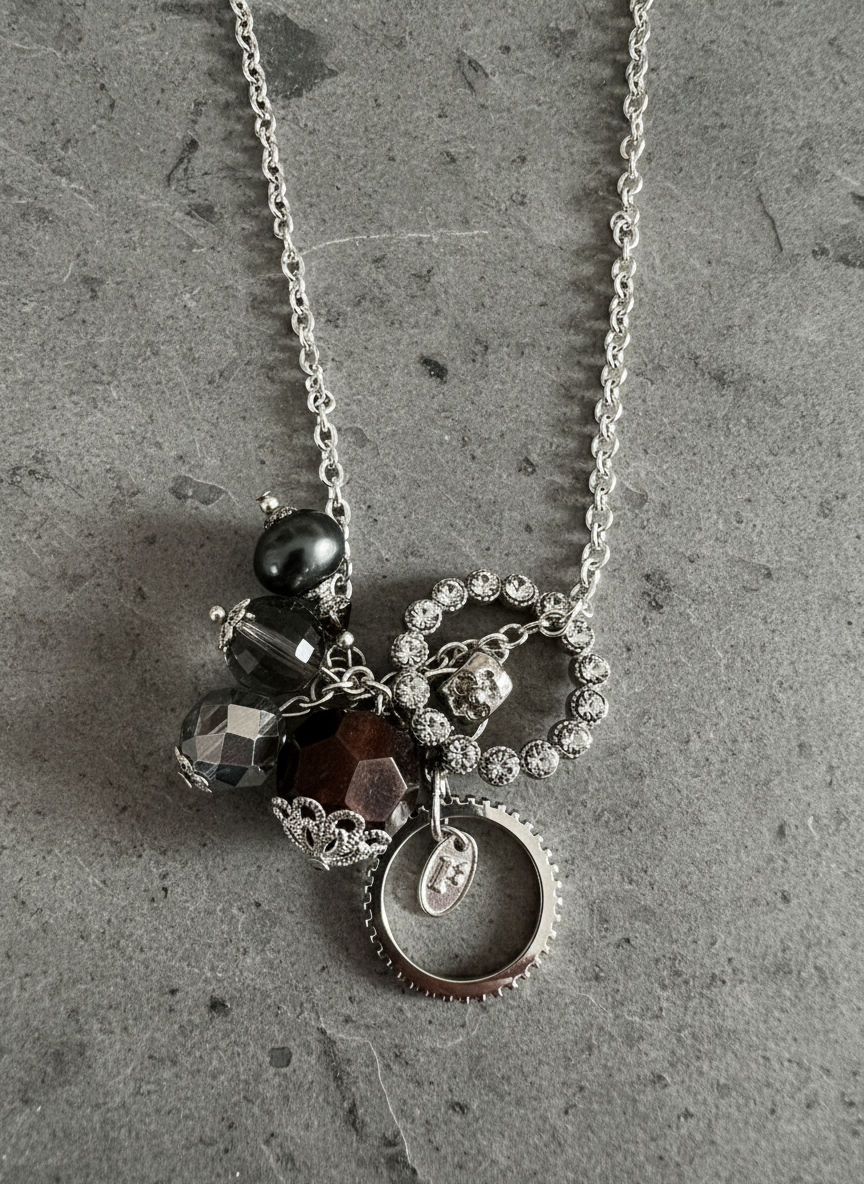 Rings and Things Vintage Charm Necklace