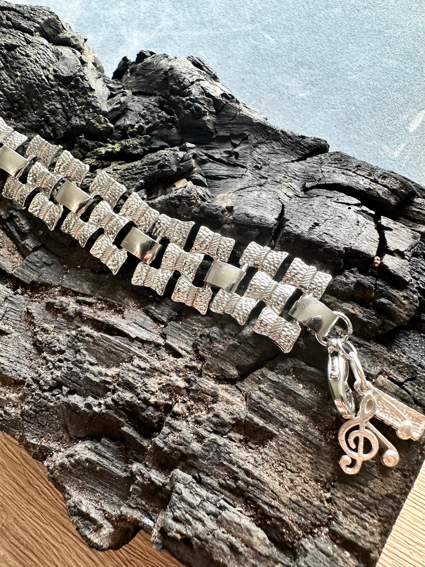 Play the Blues Charm Bracelet