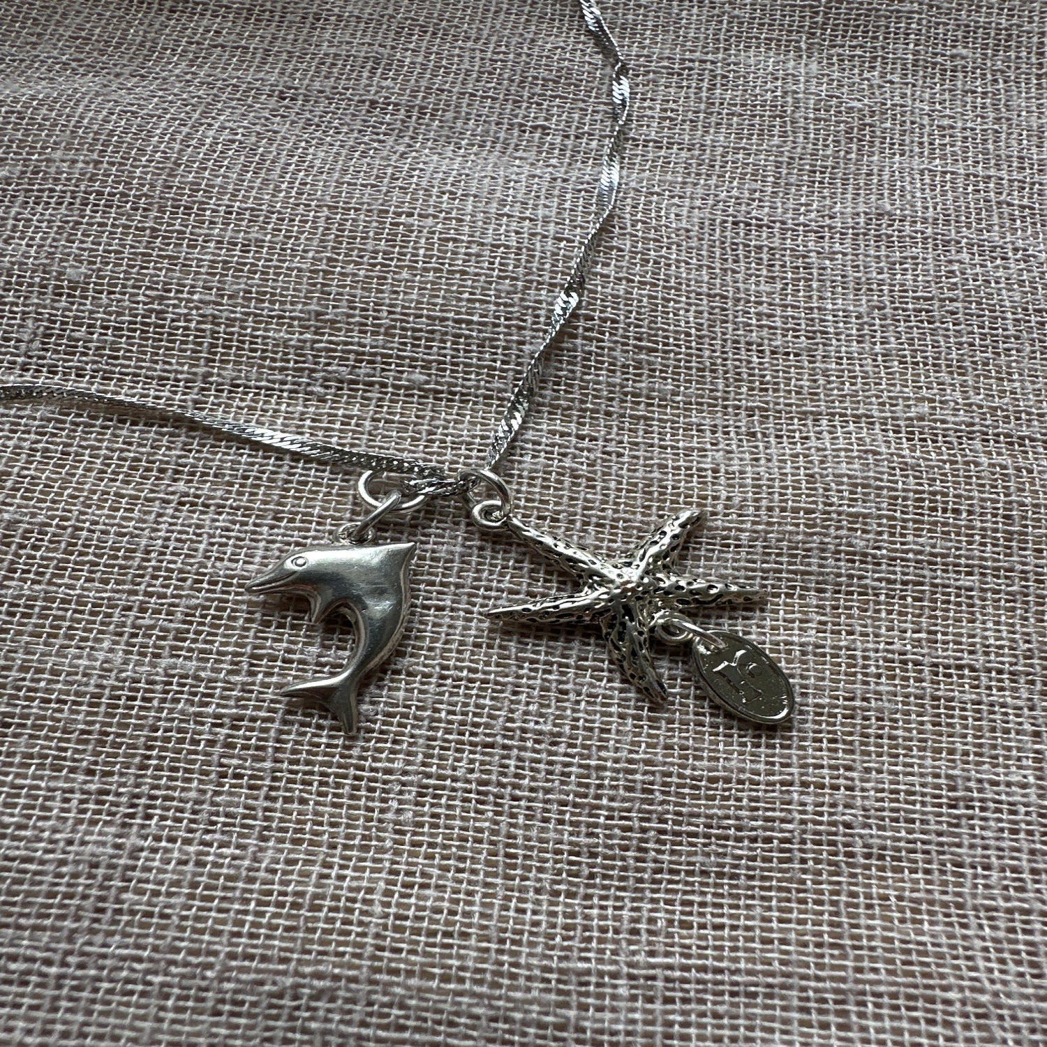 Celestial star-themed necklace by Regilt â€“ dreamy vintage jewelry.