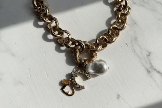 Forever Favourite Upcycled Vintage Charm Necklace