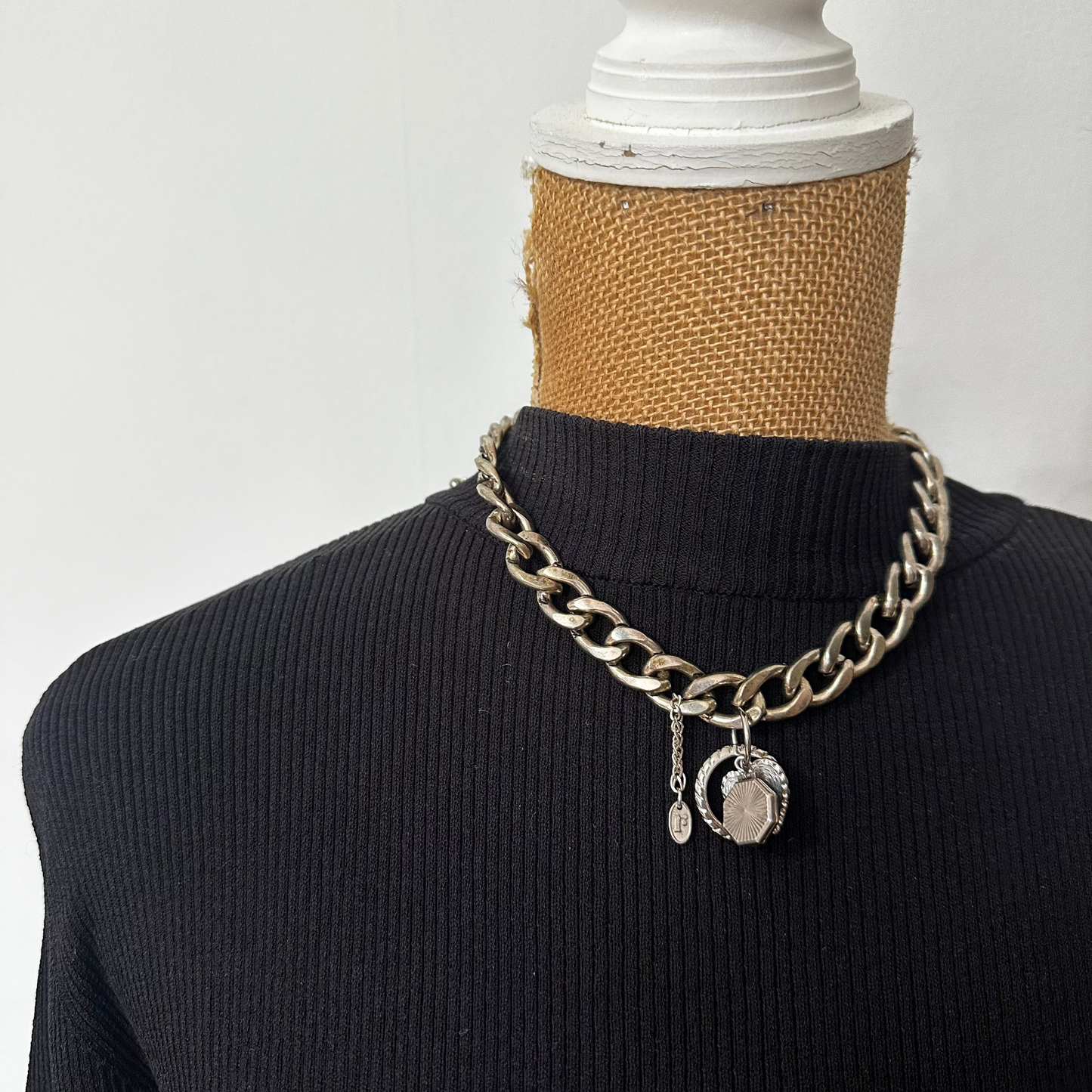 Octo Locket Vintage Charm Necklace