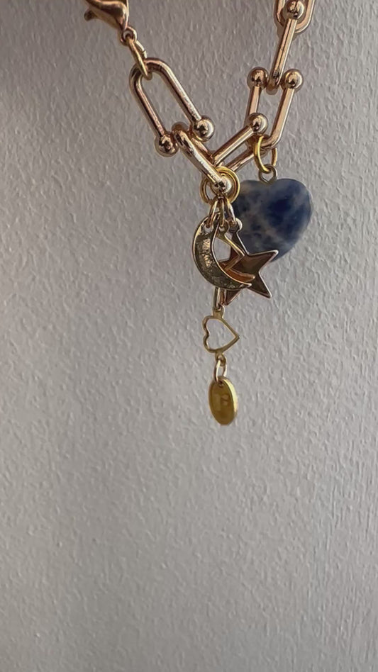 My Sun, Moon and Stars Charm Bracelet